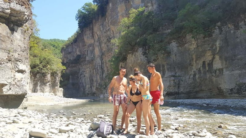 Berat: Osum Canyon and Bogove Waterfall Tour - The Waterfall and Local Food Experience