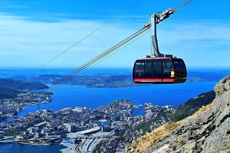 Bergen: Gondola to Mount Ulriken with Lunch & Local Guide - Returning to Bergen: Cultural Walk and Stories