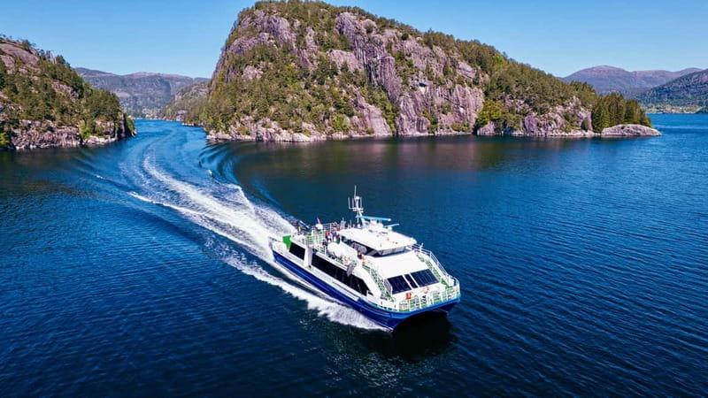 Bergen: Mostraumen Fjord Cruise with Local Guide - The Experience on Board
