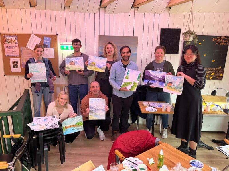 Bergen: paint Norwegian landscape with watercolor - FAQ