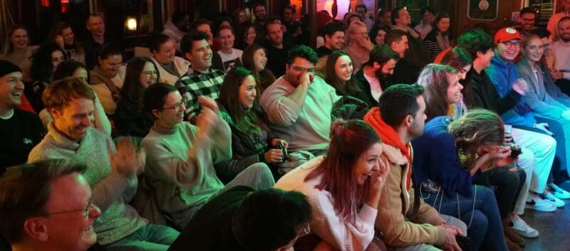 Berlin: Eastern European Comedy Special Ticket and Free Shot - Social Atmosphere and Interaction