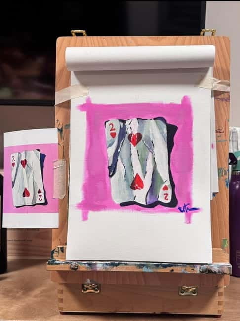 Berlin: Sip and Paint by Teta - Key points/Takeaways