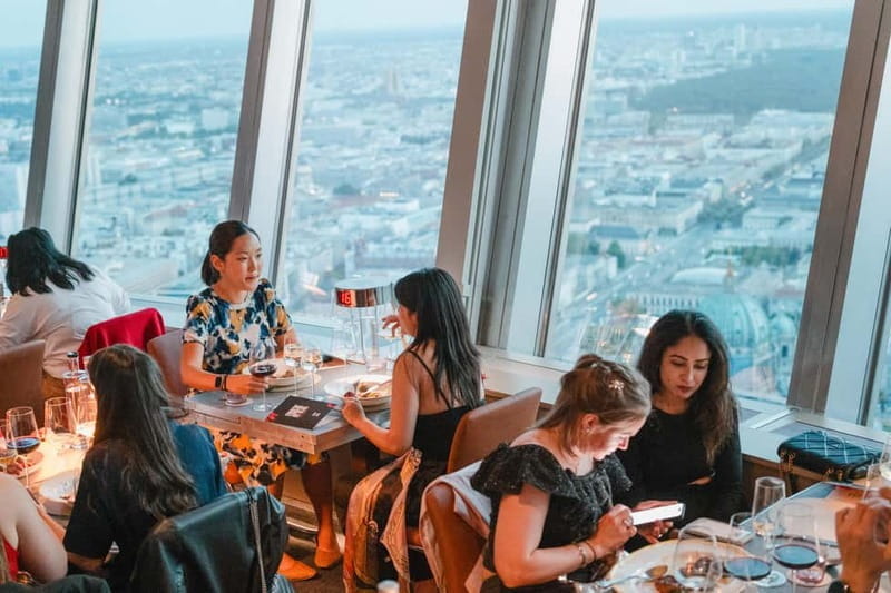 Berlin: TV Tower SPHERE Restaurant Tim Raue Entry Ticket - Key points / Takeaways