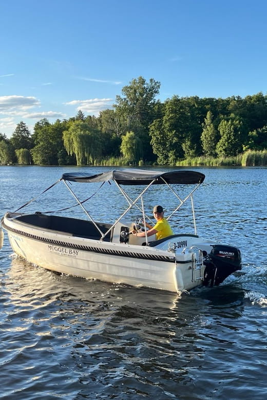 Berlin: Wonderful days renting the motorboat tortola - Key points / Takeaways