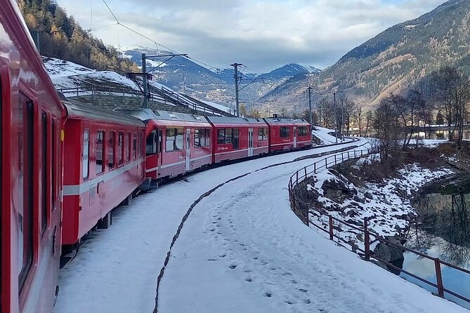 Bernina Express Tour Swiss Alps & St Moritz From Milan - Free Time in St. Moritz
