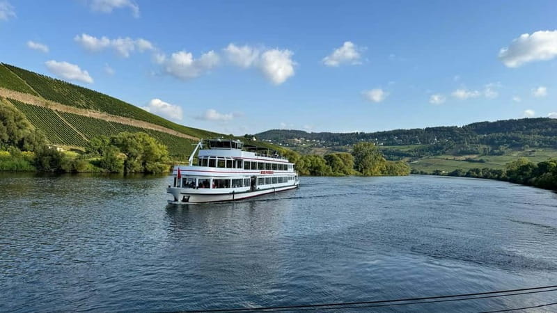Bernkastel: 1-hour panoramic boat tour Lieser, Mülheim and back - The Voyage: Scenic Views and Easy Comfort
