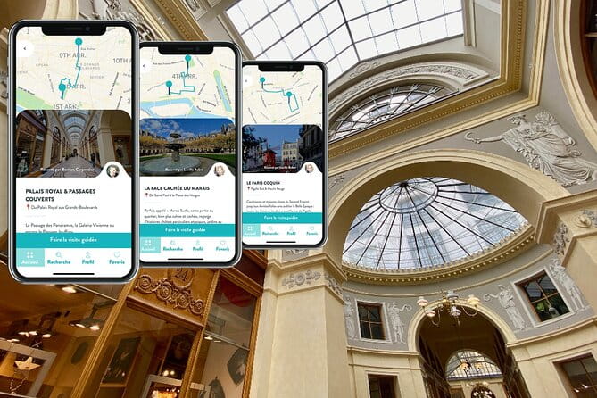 BEST OF ROYAL DAYS & LIFE : 3 audioguided tours - Entering the Heart of Royal Paris: Palais Royal and Covered Passages