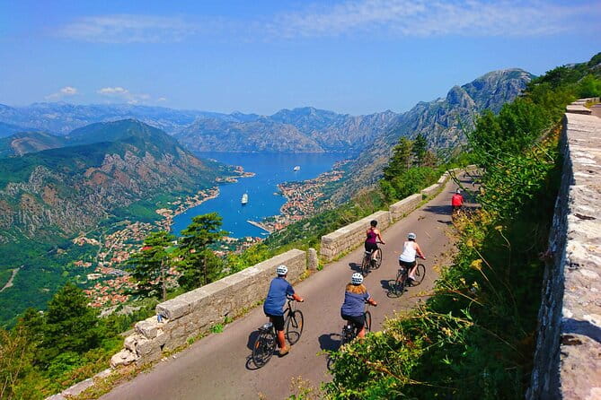 Bike tour - Panoramic downhill from Njegui and Kotor serpentines - An In-Depth Look at the Njegusi to Kotor Bike Tour
