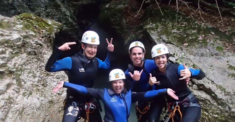 Bled: Canyoning trip with photos - The thrill of discovering a hidden world