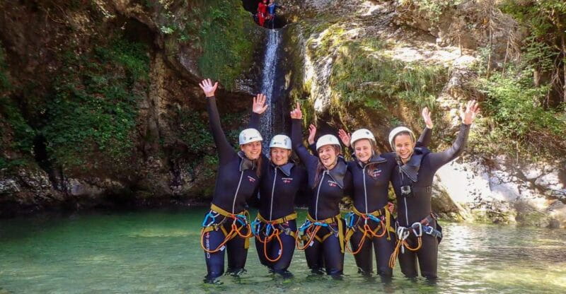 Bled: Guided Canyoning Tour with Transport - A Thrilling Day in the Slovenian Alps: Guided Canyoning from Bled