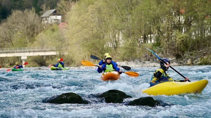 Bled: kayaking course on the river Sava - Key points/Takeaways