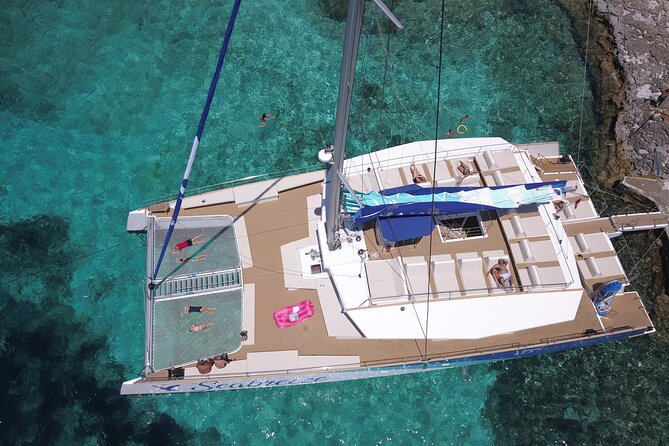 Blue Lagoon, Beaches and Bays Catamaran Sailing Tour - Included Amenities and Activities