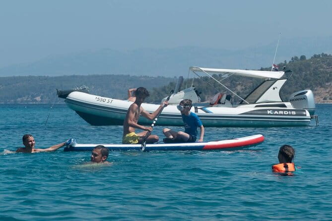 Blue Lagoon half day Private Boat Tour - Entering the Historic Charm of Trogir
