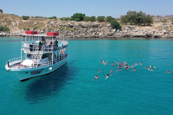 Boat Cruise in Lindos with Swim Stops & Meal Deal - Practical Tips for Booking and Enjoying