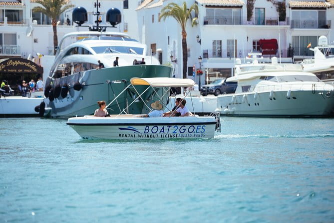Boat Rental Without License Puerto Banus - Safety Measures and Amenities