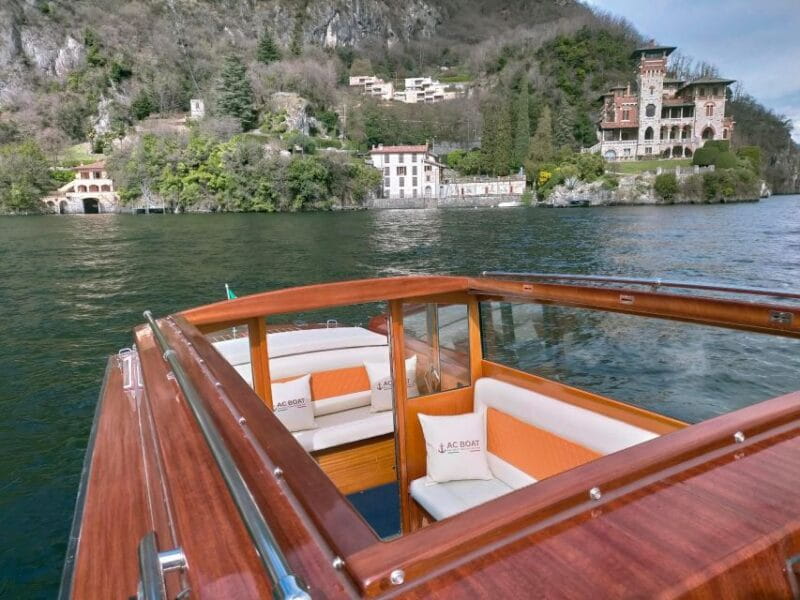 Boat Tour from Menaggio by Classic Venetian Wooden Limousine - Starting Point and Overall Impression