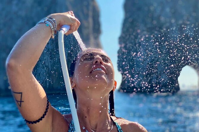 Boat Tour in Capri Italy - Sightseeing and Swimming Stops