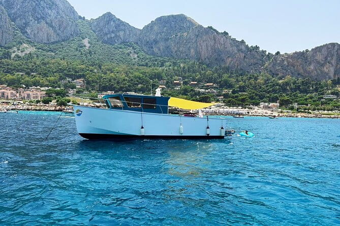 Boat Tour Mondello and Gulf of Palermo, with Aperitif (4 hours) - Discovering Sicily’s Coastal Gems by Boat