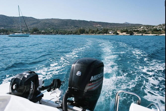 Boat Trip to Seitan Limania creek for up to 5 people 4hrs! - Discovering Crete’s Coastal Treasures in Comfort and Style