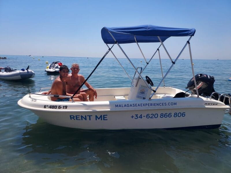 Boat without license for rent in Málaga Capital, Playa del Palo - The Value of Renting Without a License in Málaga