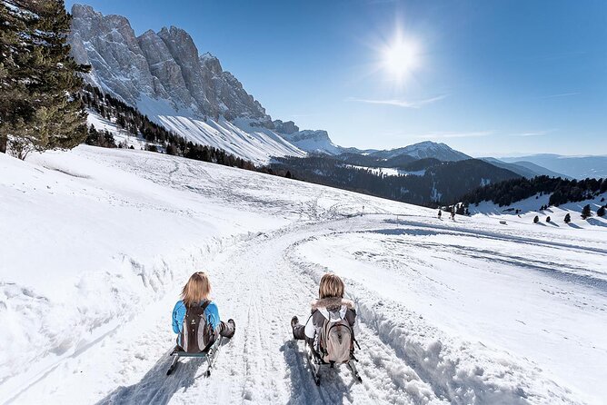 Bolzano Dolomites: Winter Hiking & Sledding Experience - Sled Rental Option
