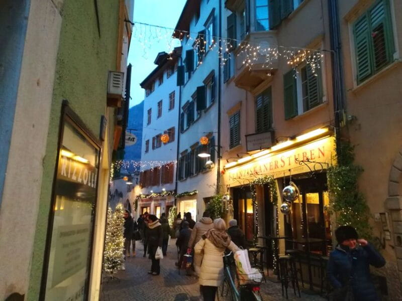 Bolzano private tour: picturesque town Sud Tyrol Dolomites - The Market and Iconic Squares