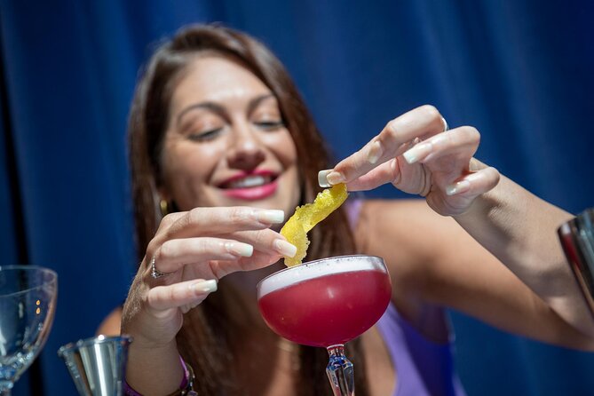 Bombay Sapphire Gin Cocktail Masterclass and Tour - Cocktail Preparation