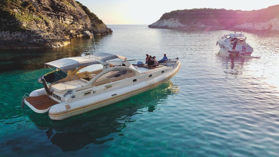 Bonifacio: Sunset Aperitif Dining Boat Tour - Duration and Booking