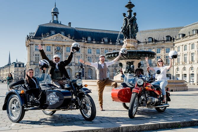 Bordeaux in 3 hours with tastings, in a private sidecar - Discovering Bordeaux on Two Wheels: A Detailed Review of the Private Sidecar Tour