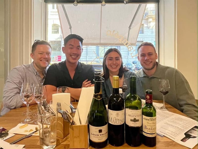 Bordeaux: Taste 4 Wines with a Certified Sommelier - Key Points / Takeaways