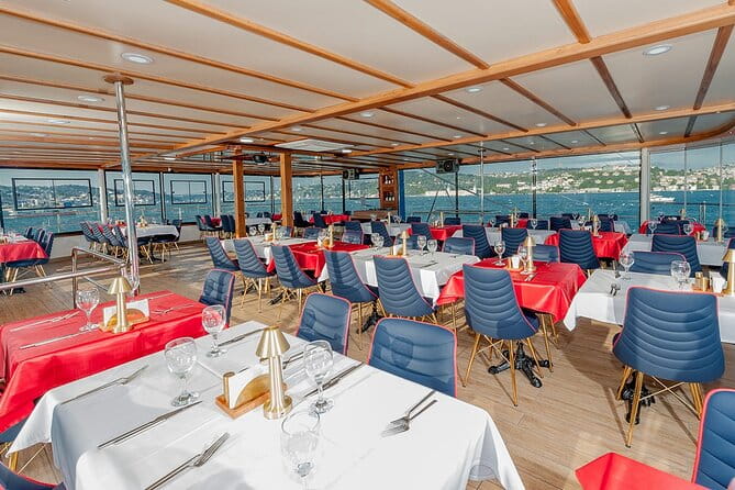 Bosphorus Dinner Cruise & Show with Private Table - The Actual Cruise Experience