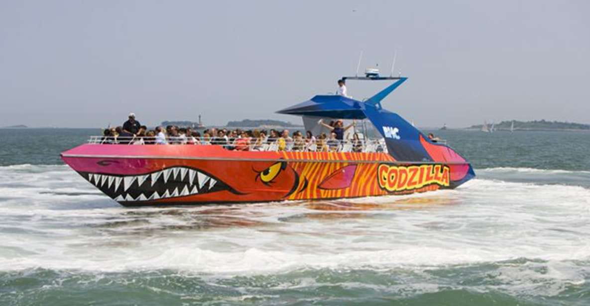 Boston: Harbor Codzilla High Speed Thrill Boat - Safety and Restrictions
