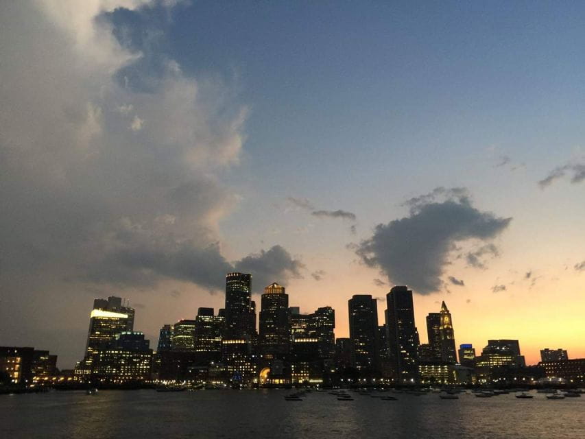 Boston: Scenic Moonlight Harbor Cruise - After the Cruise