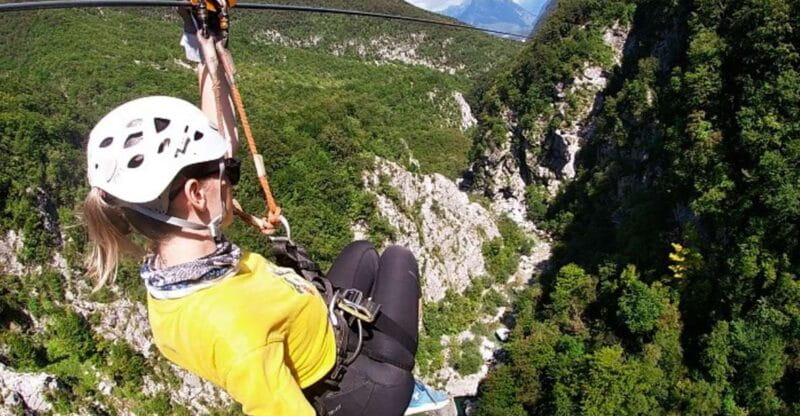 Bovec: Canyon Uja  The Longest Zipline Park in Europe - Who Will Love This Zipline?