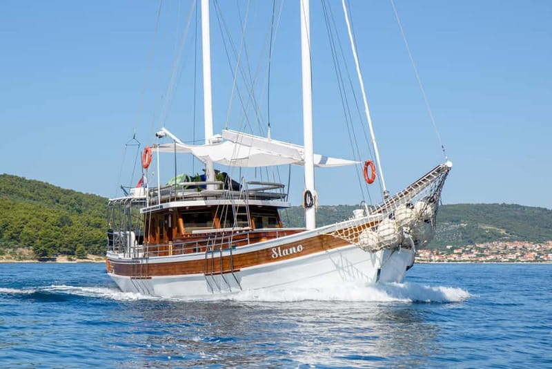 Brac/olta/Blue Lagoon - One-day excursion by boat - Setting Sail on a Croatian Adventure