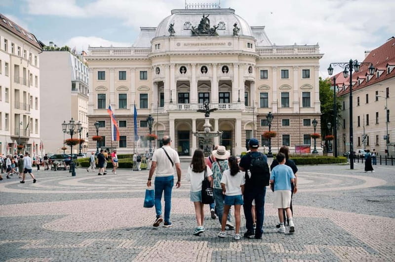 Bratislava: 1-Hour Small Group Walking Tour - Introducing Bratislava in a Nutshell