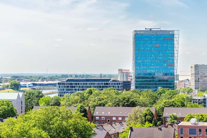 Bremen from above! Rooftop tour with the roof of the Kunsthalle Bremen - An Uncommon View of Bremen’s Skyline