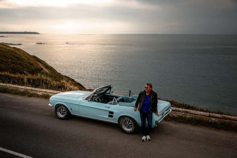 Bretagne, Saint Malo : Ford Mustang Ride - Discover Brittany’s Coast in a Classic Ford Mustang