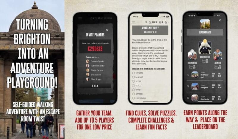 Brighton: City Walking Tour & Exploration Game - Discover Brighton’s Hidden Stories and Legends