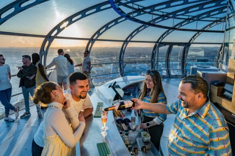Brighton: Sky Bar i360 Entry Ticket with One Drink - FAQ