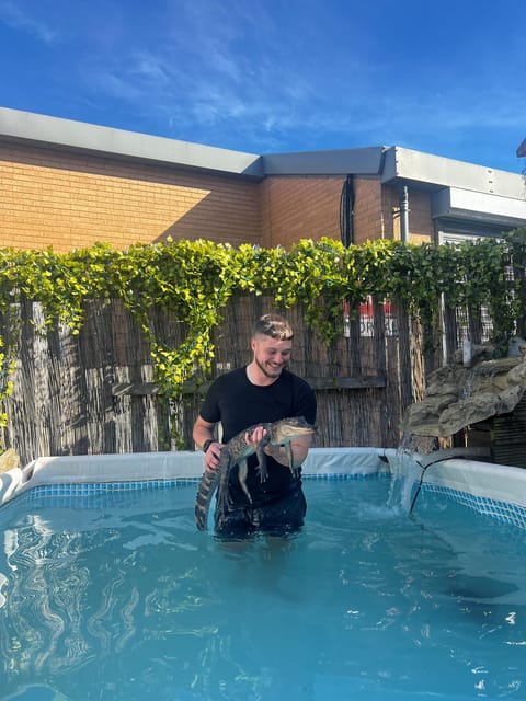 Bristol: Crocodile Swimming Experience with Lunch x2 - Entering the World of Croc Adventures in Gloucestershire