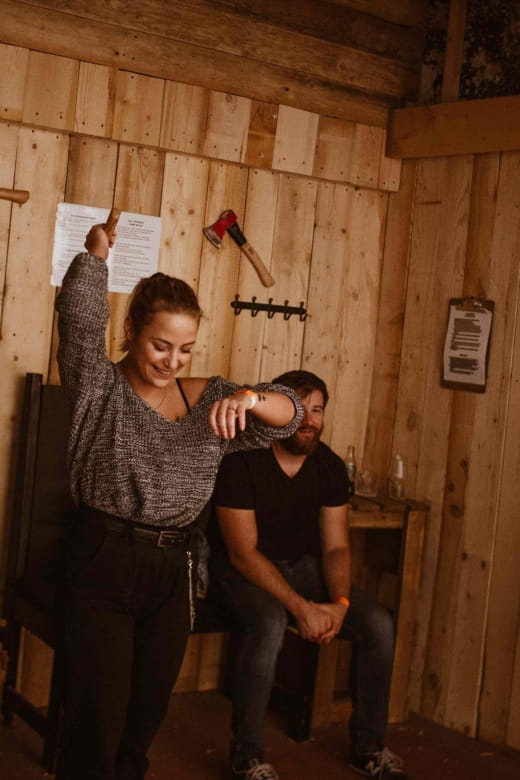 Budapest: Axe Throwing Experience - Key points / Takeaways: