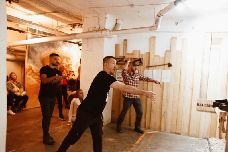 Budapest: Axe Throwing Experience - Entering the World of Axe Throwing in Budapest