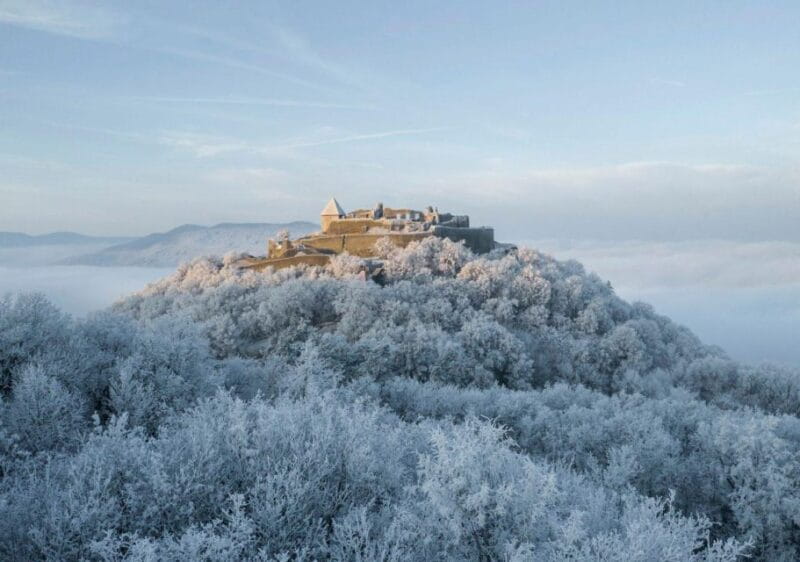 Budapest Hike to Visegrád Castle w or wo Sauna/Danube beach - Descending and Lunch: Rest and Refreshment