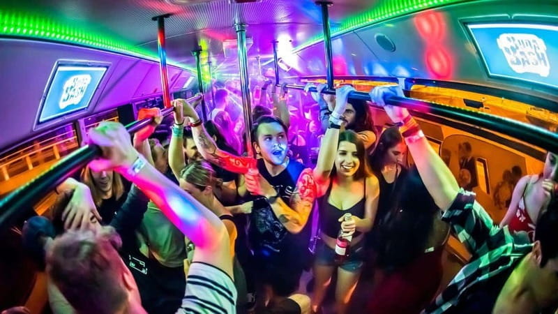 Budapest: Night Party Bus Tour  BYOB, Music & City Lights - Key points / Takeaways