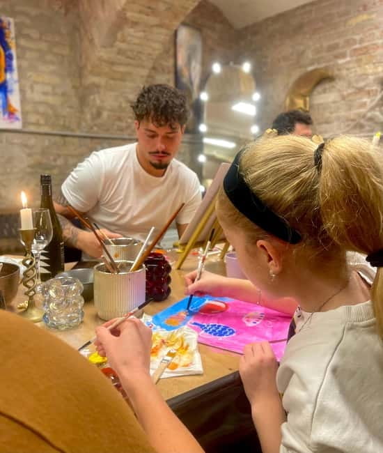 Budapest: Painting Workshop with Snacks and Wine - Creating Art in the Heart of Budapest