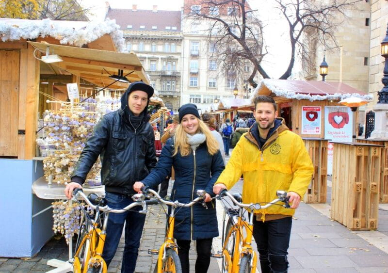 Budapest Winter Bike Tour with Coffee Stop - Key points / Takeaways