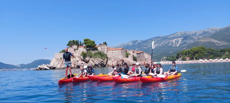 Budva: Becici Beach to Sveti Stefan Island Kayak Tour - Sveti Stefan: The Iconic Island and Its Unique Charm