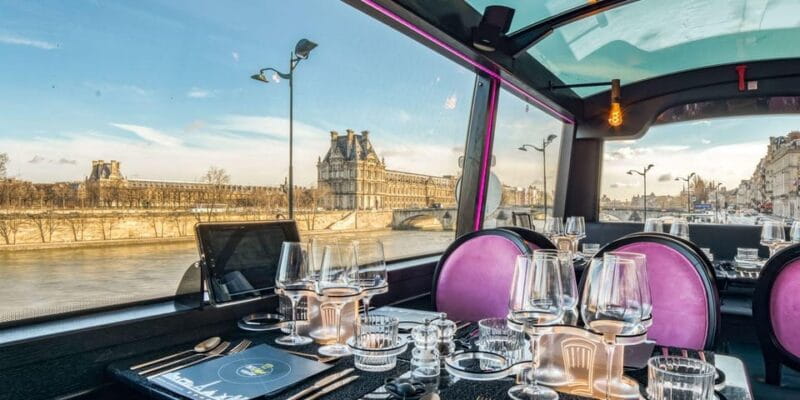Bus Toqué Champs Elysées Tour w/ 3-Course Dinner & Champagne - Price and Value Analysis