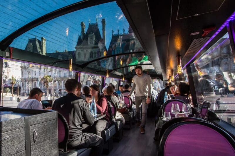 Bus Toqué Champs Elysées Tour w/ 3-Course Dinner & Champagne - Who Should Consider This Tour
